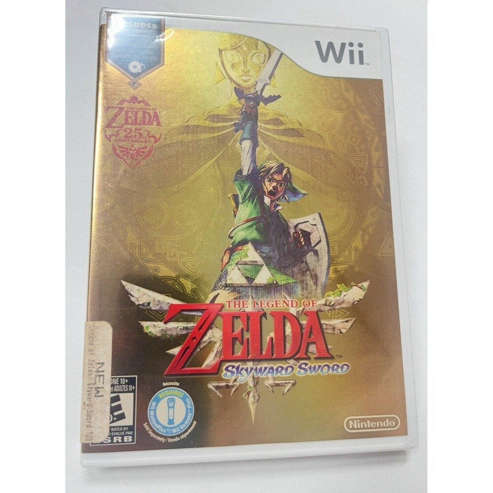 The Legend of Zelda: Skyward Sword Bundle (Nintendo Wii, 2011) SEALED